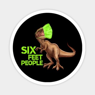 T-Rex - Six Feet People! Magnet